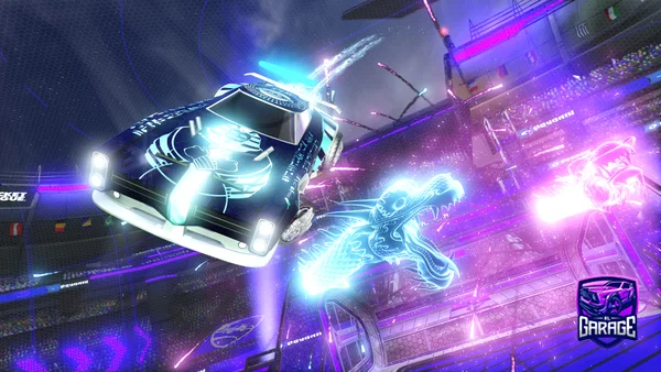 A Rocket League car design from IceSlasher77