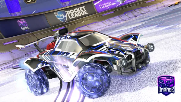 A Rocket League car design from Bagel7026
