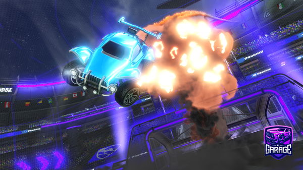 A Rocket League car design from Robindabank