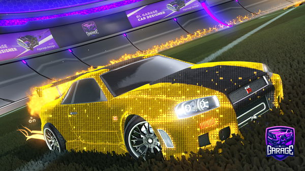 A Rocket League car design from Nono3r