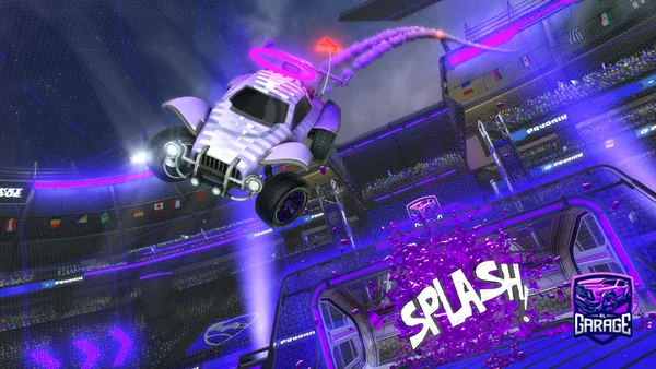 A Rocket League car design from Hudsonite