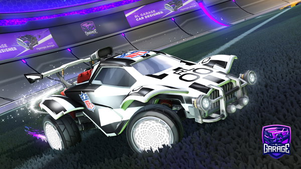 A Rocket League car design from Alamillo