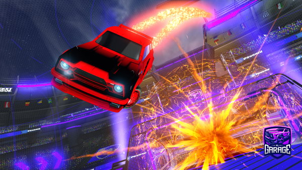 A Rocket League car design from megzo22