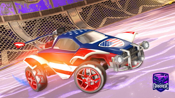 A Rocket League car design from ESpeed2017again