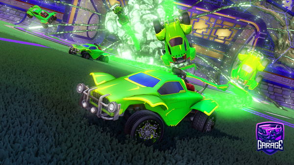 A Rocket League car design from mawkzYRTW