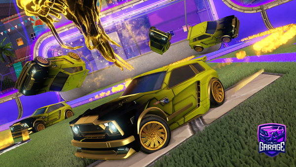 A Rocket League car design from Molerat35