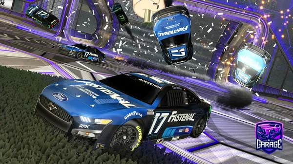 A Rocket League car design from ItzDarkTheBlack