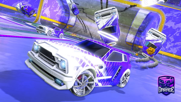A Rocket League car design from zGidex