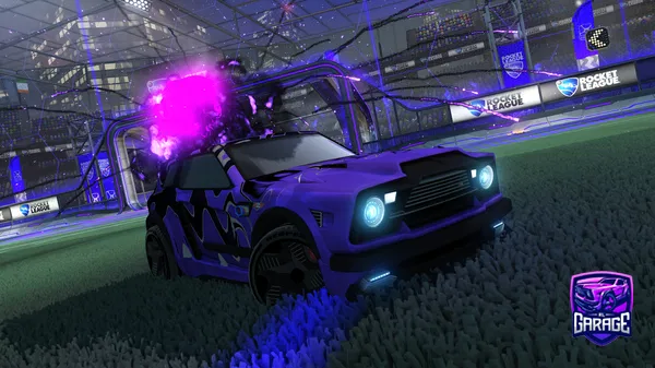 A Rocket League car design from Craux-