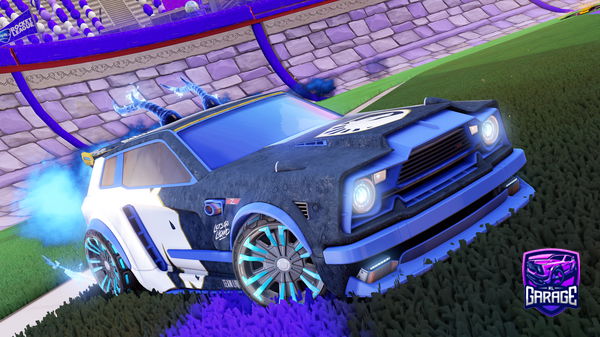 A Rocket League car design from Mariogogo