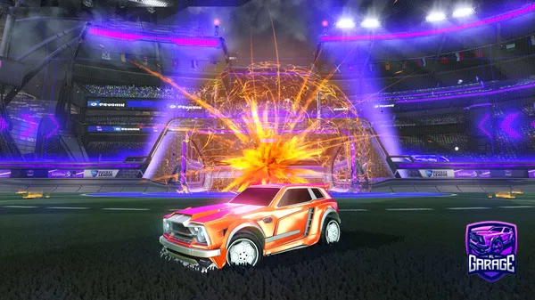 A Rocket League car design from Dre5mzZ