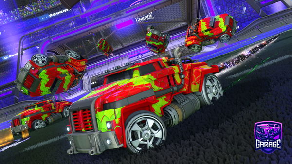 A Rocket League car design from Sleepless8