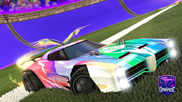 A Rocket League car design from Diggles808