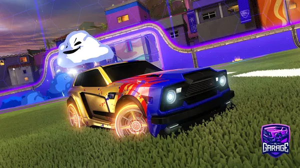 A Rocket League car design from Rocket-BUNNY_fj
