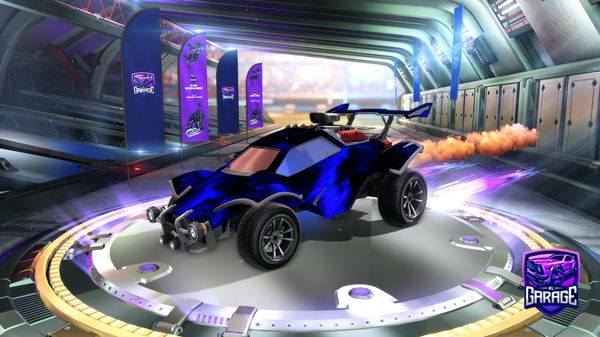 A Rocket League car design from 123123shl