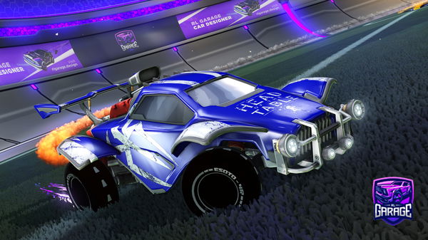 A Rocket League car design from Bartollooo