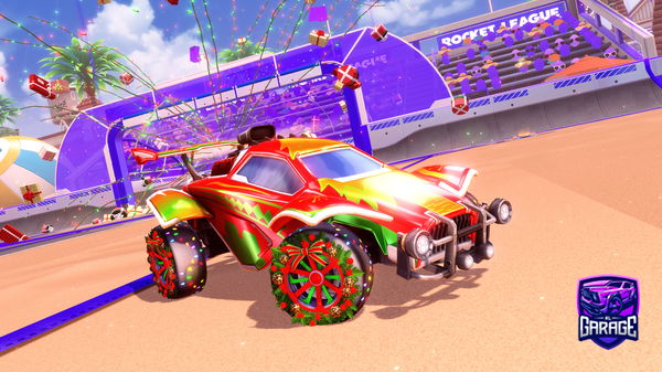 A Rocket League car design from ZeusBEE