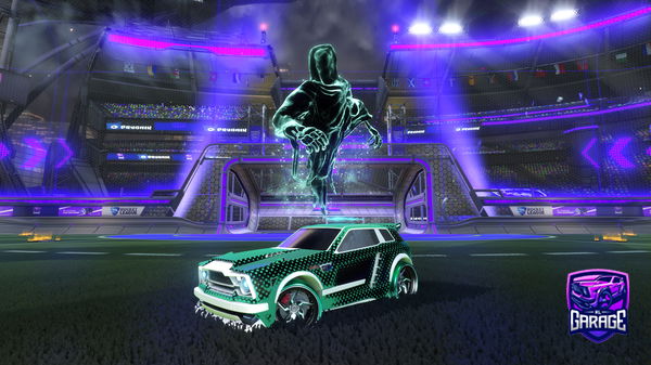 A Rocket League car design from qtJ0SH