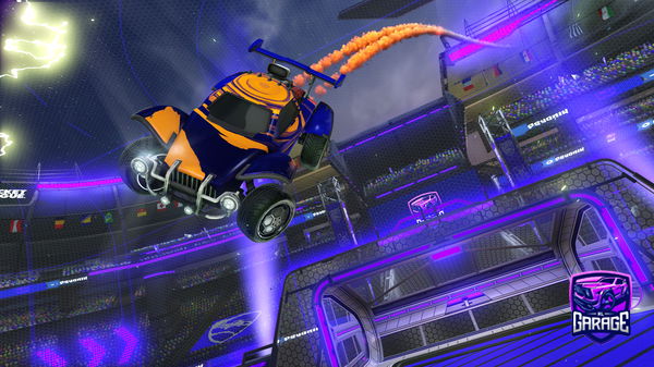 A Rocket League car design from ITZ_Salmon88