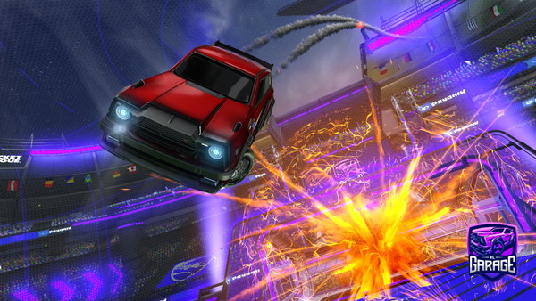 A Rocket League car design from JaK3yO8