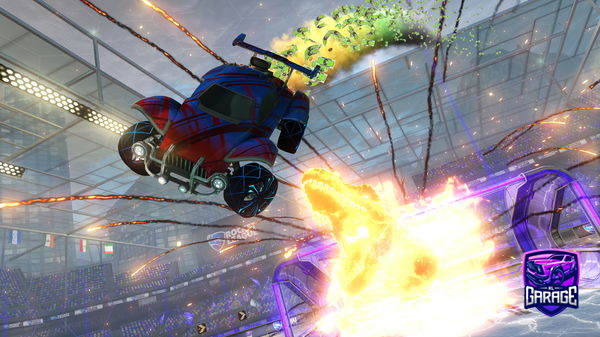 A Rocket League car design from howdidyoulose