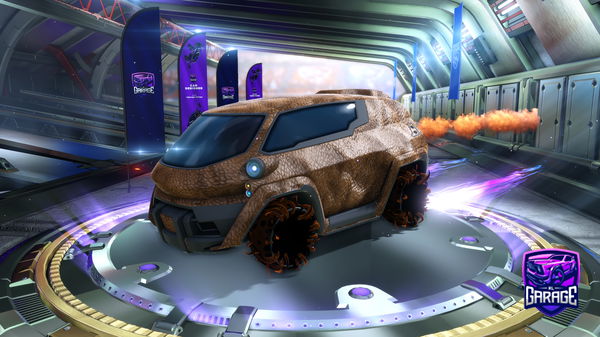 A Rocket League car design from nuclear-spar3