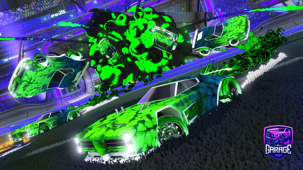 A Rocket League car design from YakuzaShin