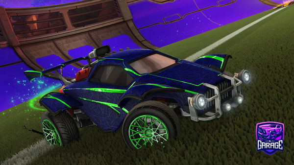 A Rocket League car design from Pralysiz