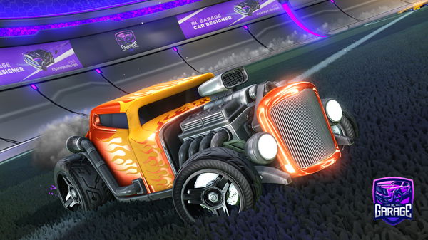 A Rocket League car design from YaYa314