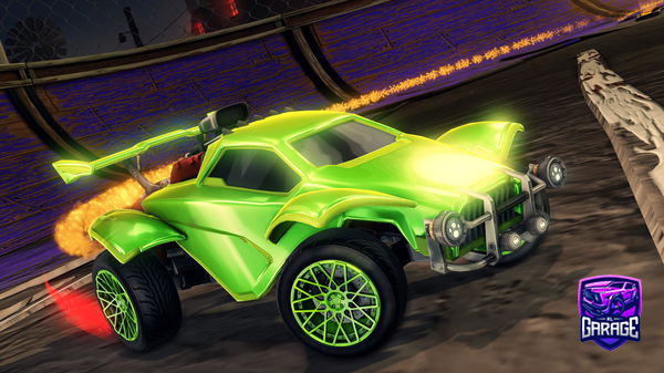 A Rocket League car design from joschari