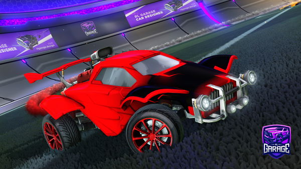 A Rocket League car design from Ir2calcium2
