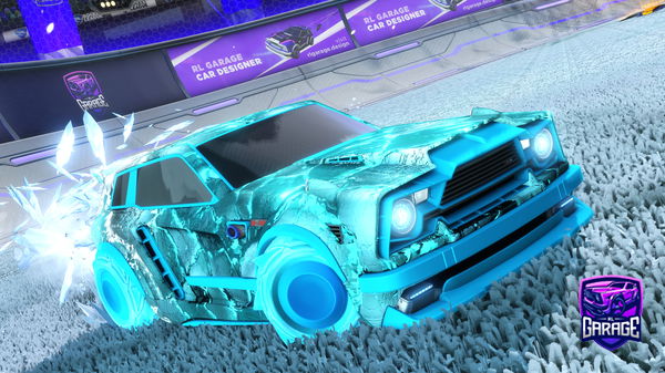 A Rocket League car design from tyty001