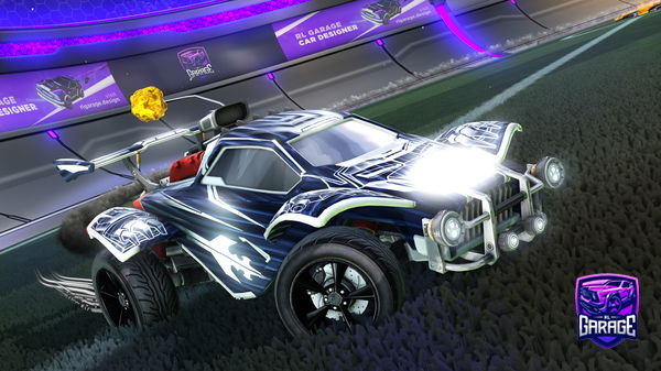 A Rocket League car design from Baby_Rauly