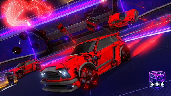 A Rocket League car design from GameManiaHD