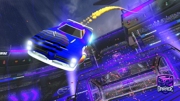 A Rocket League car design from Rustyman839015