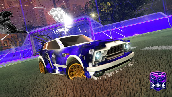 A Rocket League car design from SaiKu_39