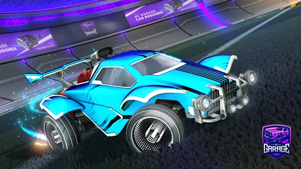 A Rocket League car design from neyshabur