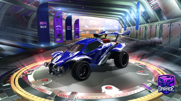 A Rocket League car design from ol-flash09