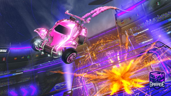 A Rocket League car design from wedie69