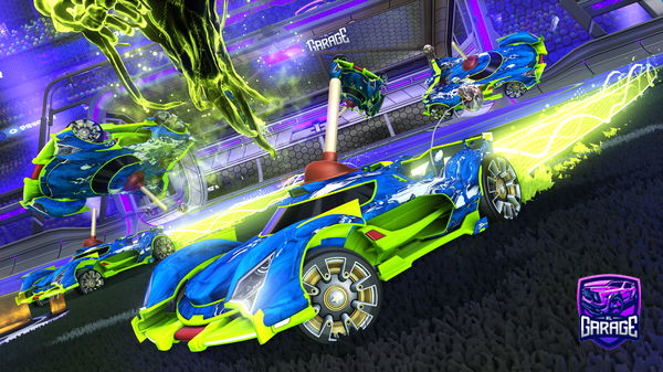 A Rocket League car design from momosgo