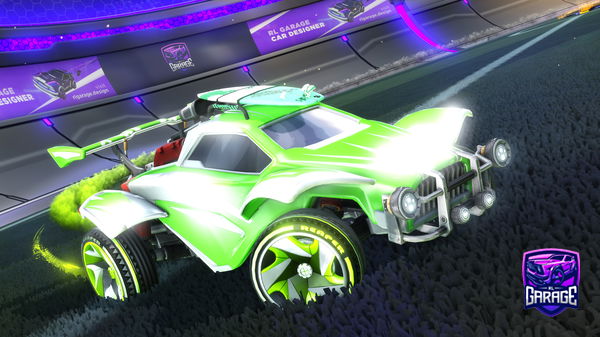 A Rocket League car design from OnboardComb