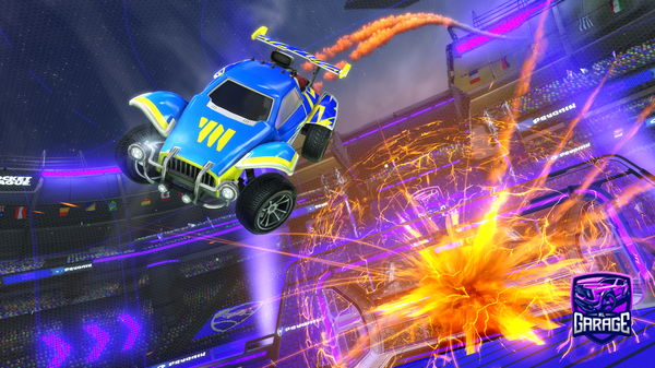 A Rocket League car design from RyanCfrone