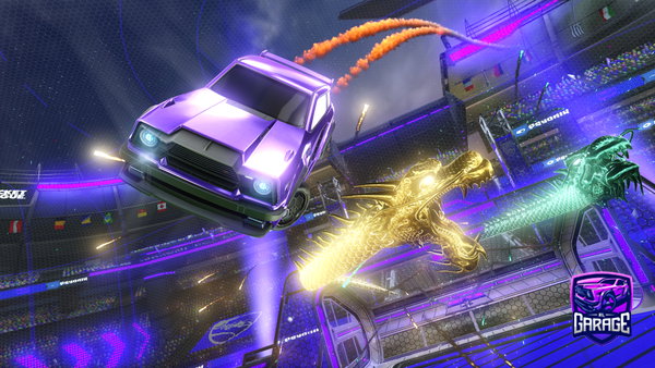 A Rocket League car design from BROLY618