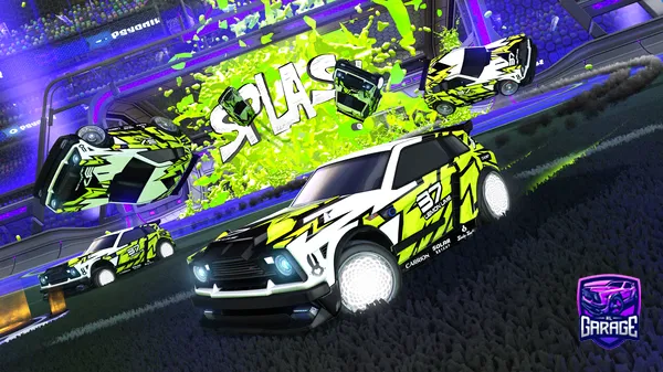 A Rocket League car design from BOBALOBAYOUS