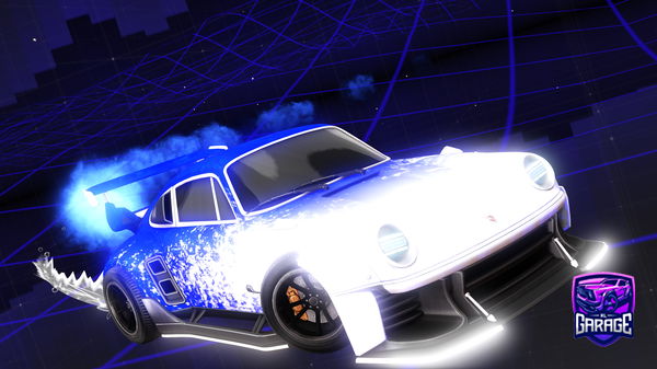 A Rocket League car design from Cat_232477