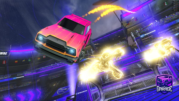 A Rocket League car design from Ghst_gamr