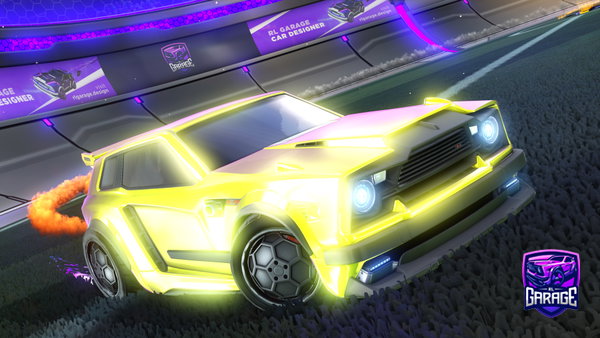 A Rocket League car design from Der_Fabi0