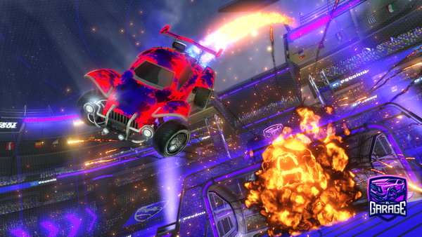 A Rocket League car design from Hanneso