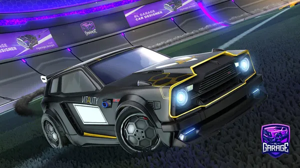 A Rocket League car design from REEZYNova