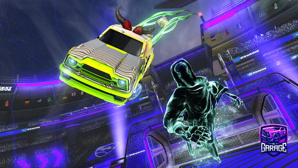 A Rocket League car design from rnlassasin